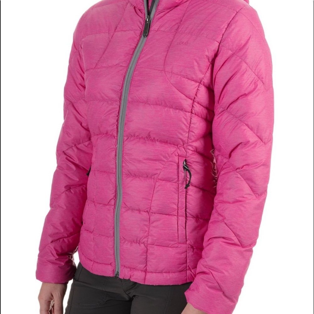 FINAL DAY Lole Emeline Fuscia Down Waterproof Coat